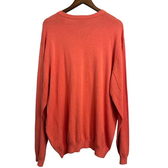 Cleveland Classics V Neck Sweater Long Sleeve Golf Sweater Men’s XXL Cotton - Picture 3 of 6